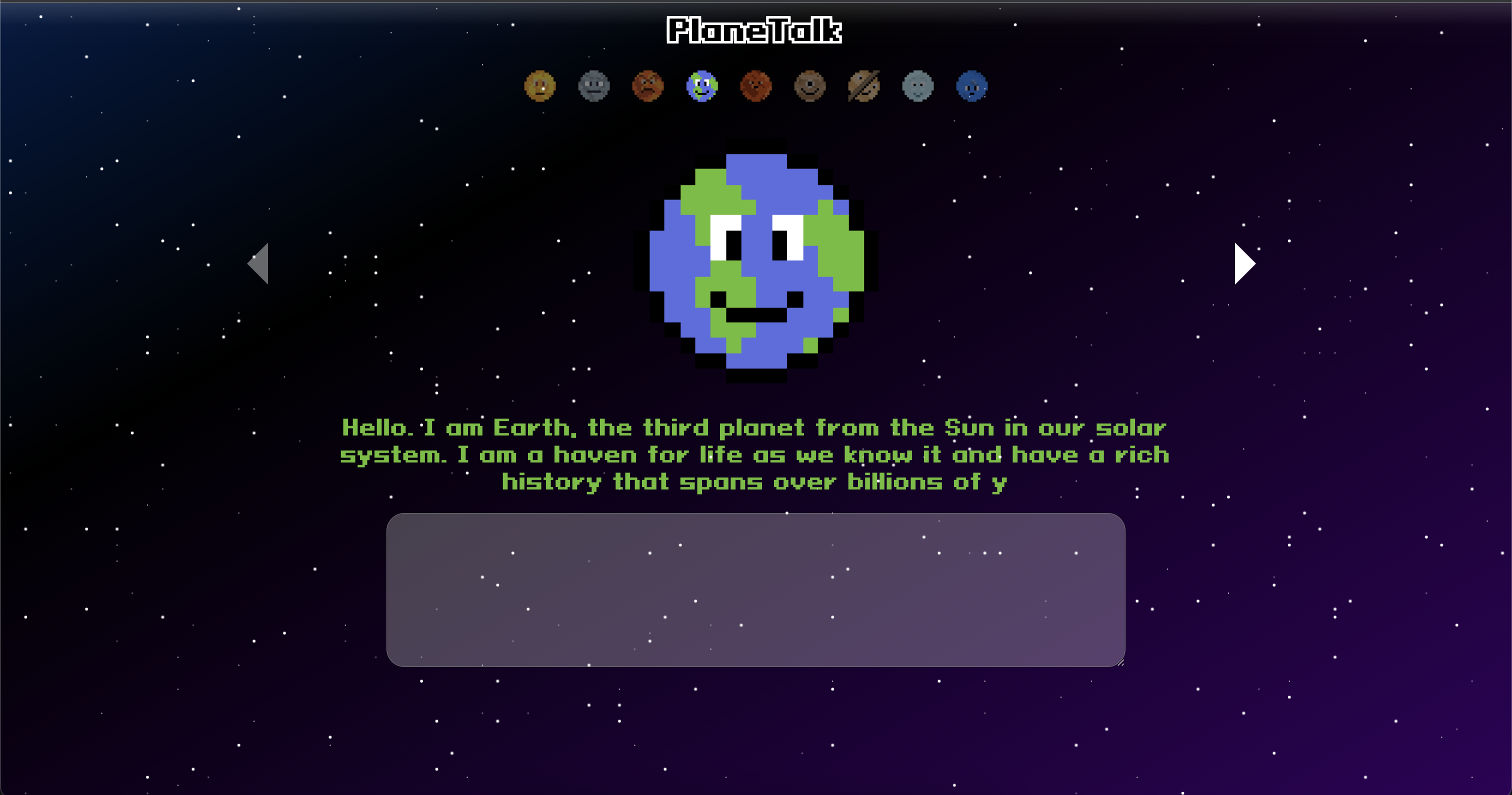 Image of 8-bit Earth, with a introduction